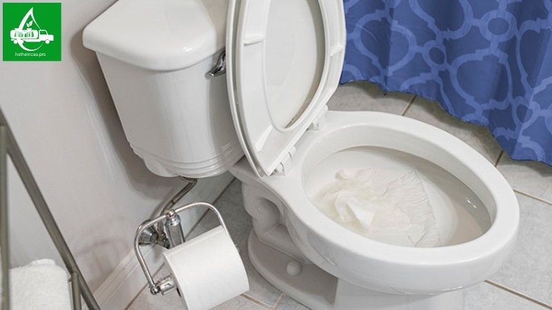 Bồn cầu rút nước từ từ