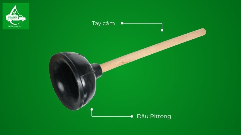 Cấu tạo cây hút hầm cầu