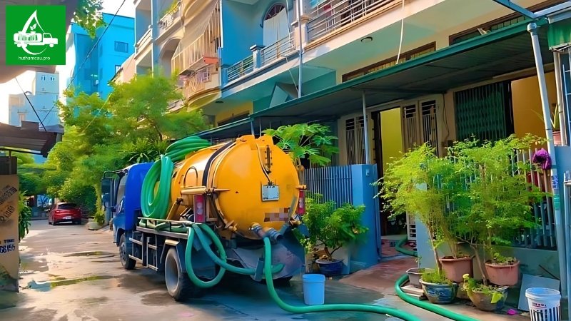 Hút hầm cầu khu vực Hóc Môn