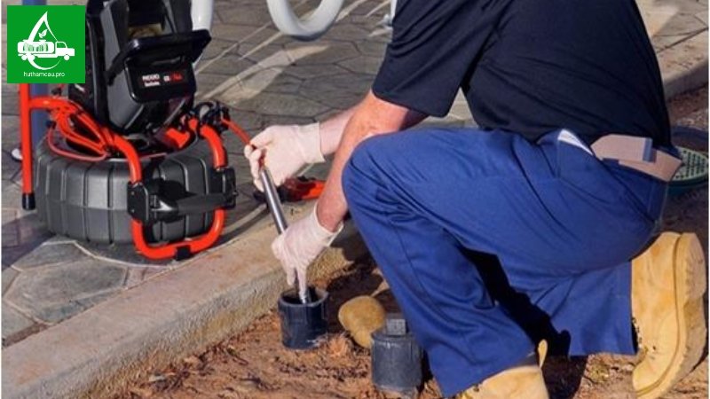 Hút hầm cầu tiên tiến không đục phá