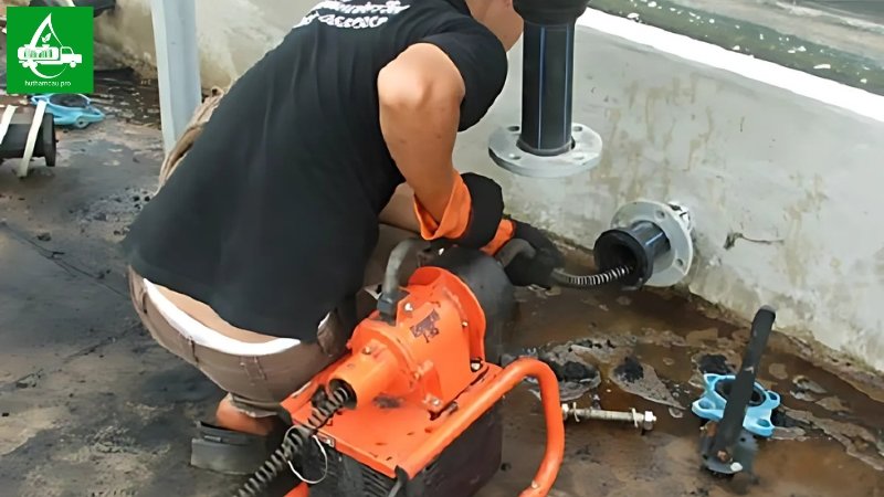 Máy hút hầm cầu linh hoạt