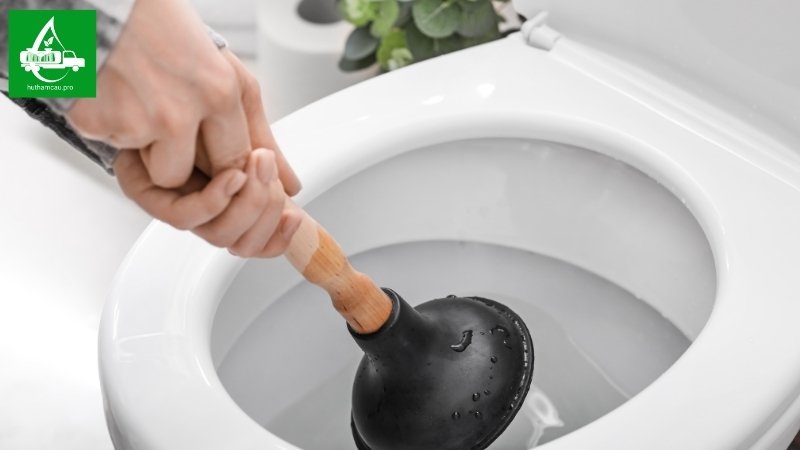 Pittong hút bồn cầu