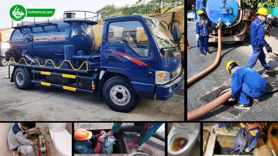 Quy tình hút hầm cầu bài bản