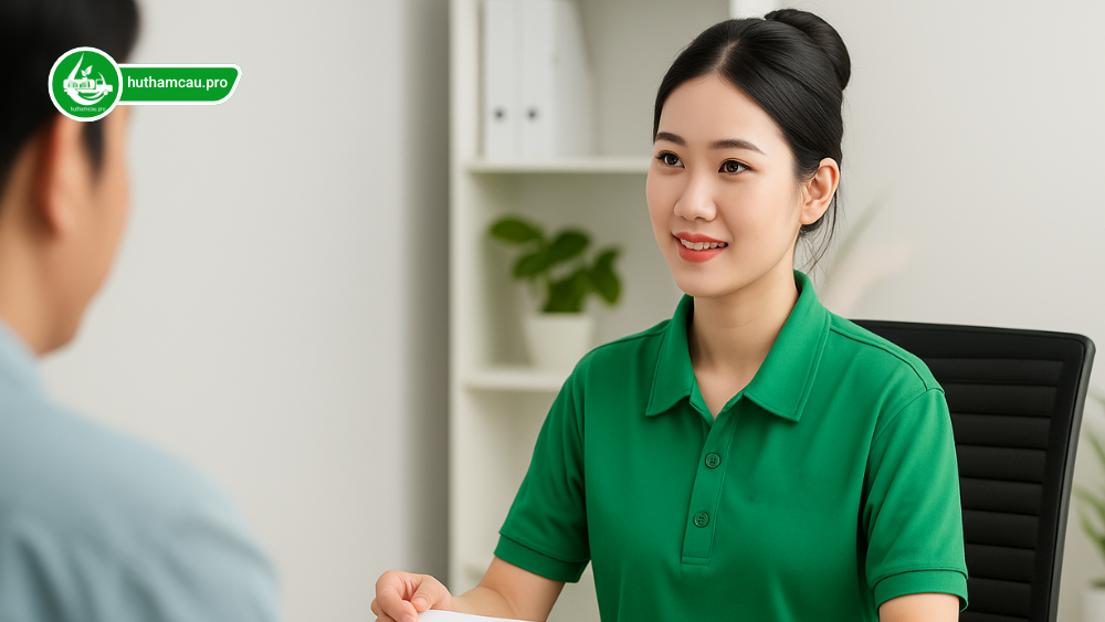 Tư vấn và báo giá trước khi thực hiện hút hầm cầu