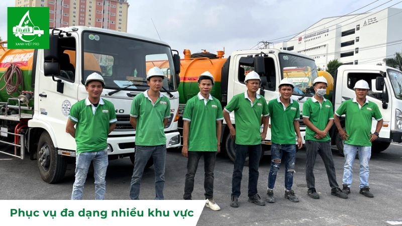 Xanh Việt Pro phục vụ đa dạng nhiều khu vực