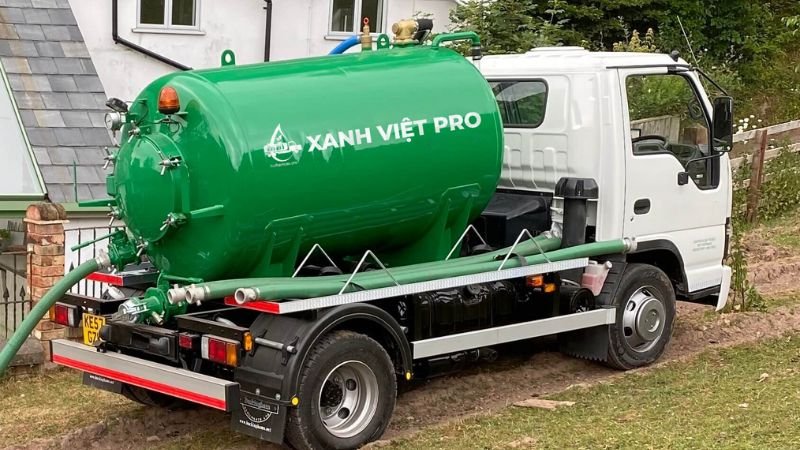 Xe hút hầm cầu Xanh Việt PRO