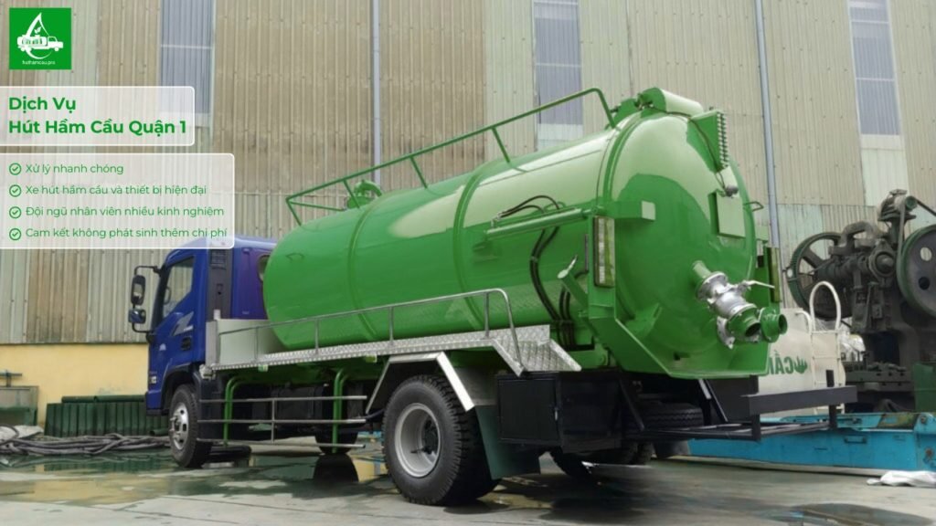 Dịch vụ hút hầm cầu tại khu cực quận 1