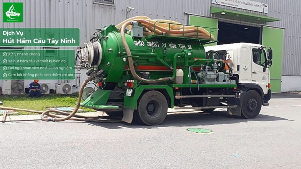 Hút hầm cầu tại khu vực Tây Ninh