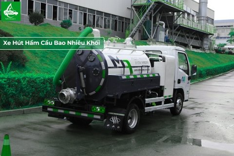 Nên chọn xe hút hầm cầu mấy khối