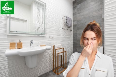 Nhà vệ sinh có mùi hôi sau khi hút hầm cầu
