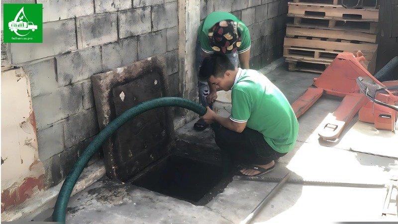 Quy trình hút hầm cầu diễn ra như thế nào