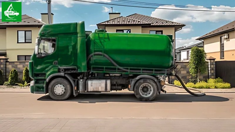 Xe hút hầm cầu dành cho hộ gia đình
