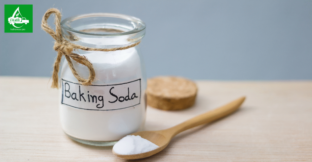 Xử lý mùi hôi hố ga bằng baking soda
