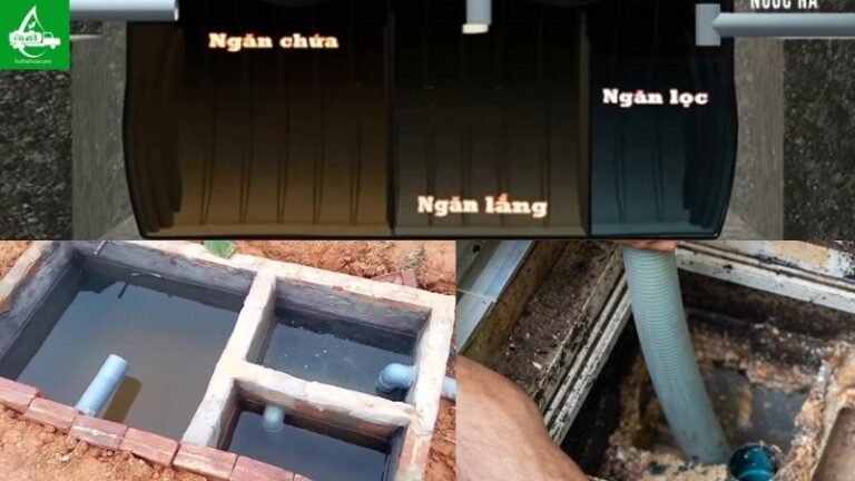 Hút bể phốt ngắn nào hiệu quả từng trường hợp