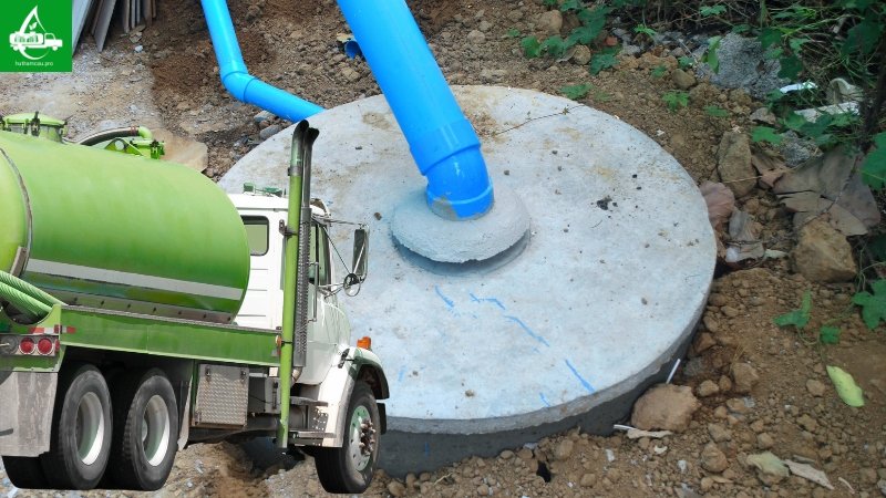 Quy trình cách hút bể phốt không đục phá chuyên nghiệp